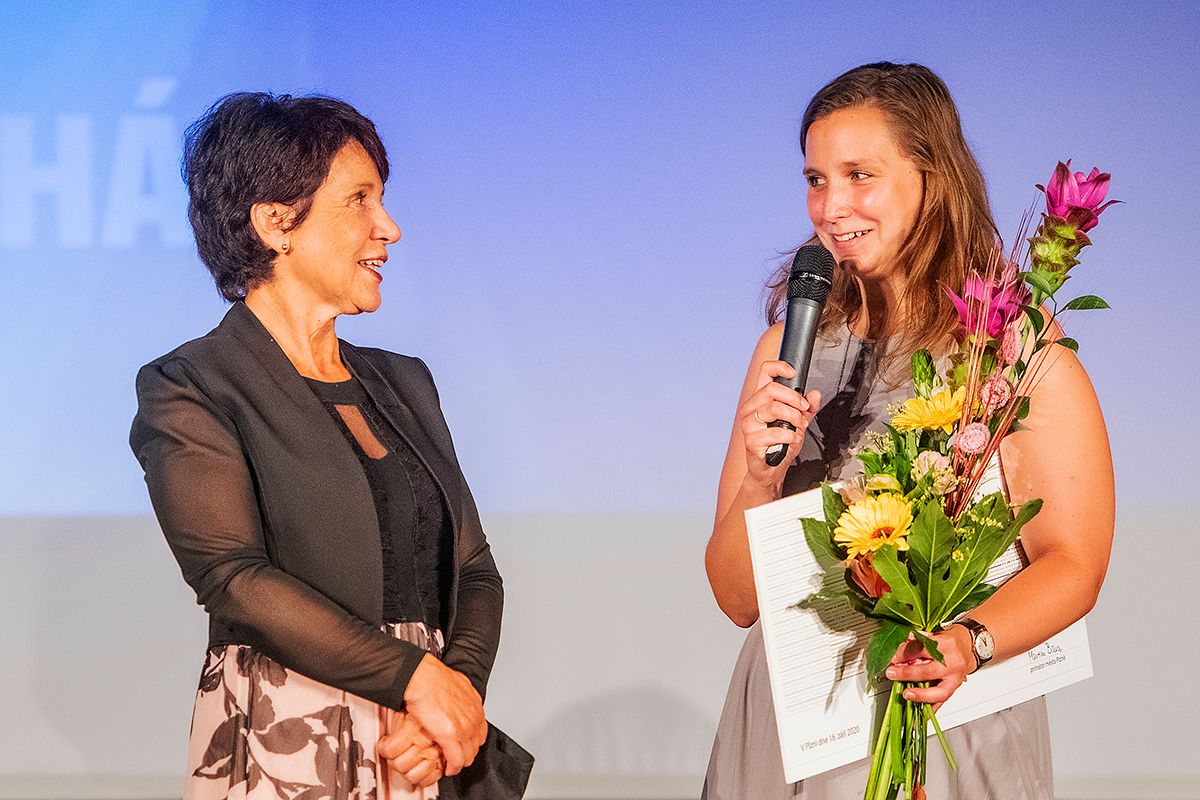 Umělecká cena města Plzně za rok 2019 (foto: M. Chaloupka, 16.9.2020)