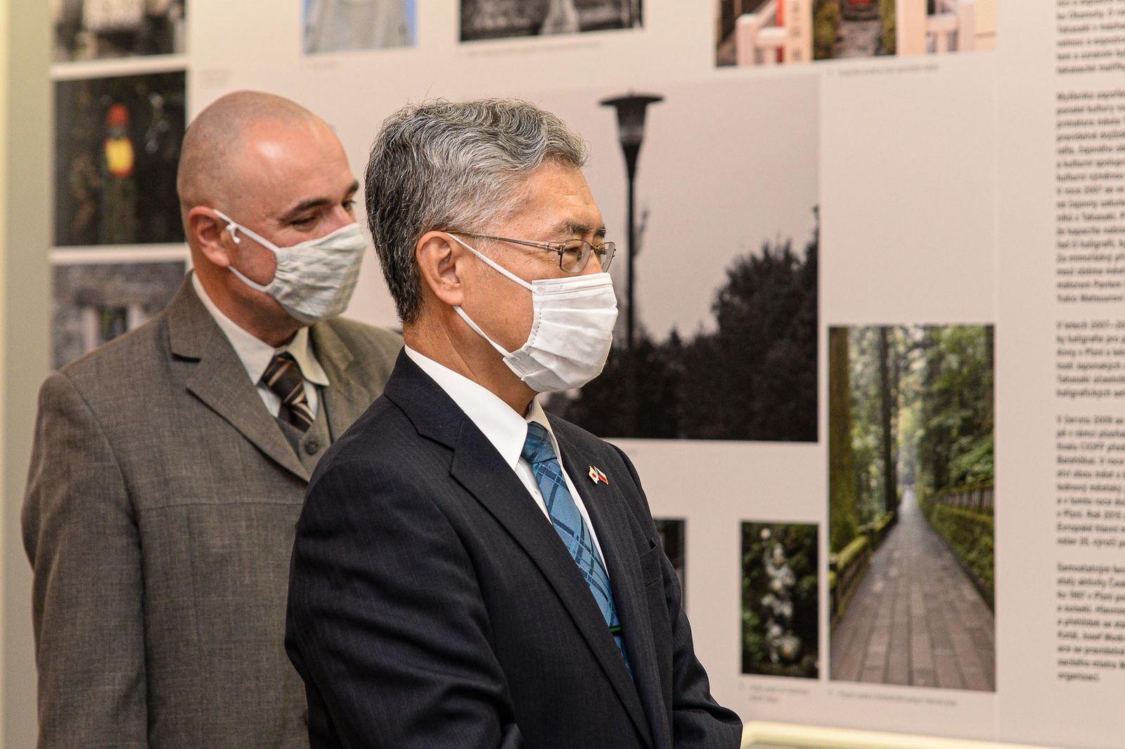 Plzeňská partnerství s Takasaki a Žilinou slaví výročí (foto: M. Pecuch, 17.9.2020)