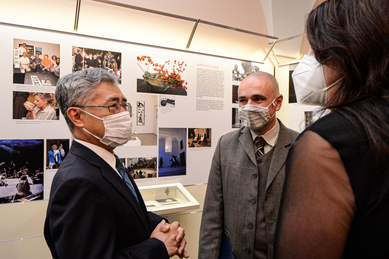 Plzeňská partnerství s Takasaki a Žilinou slaví výročí (foto: M. Pecuch, 17.9.2020)