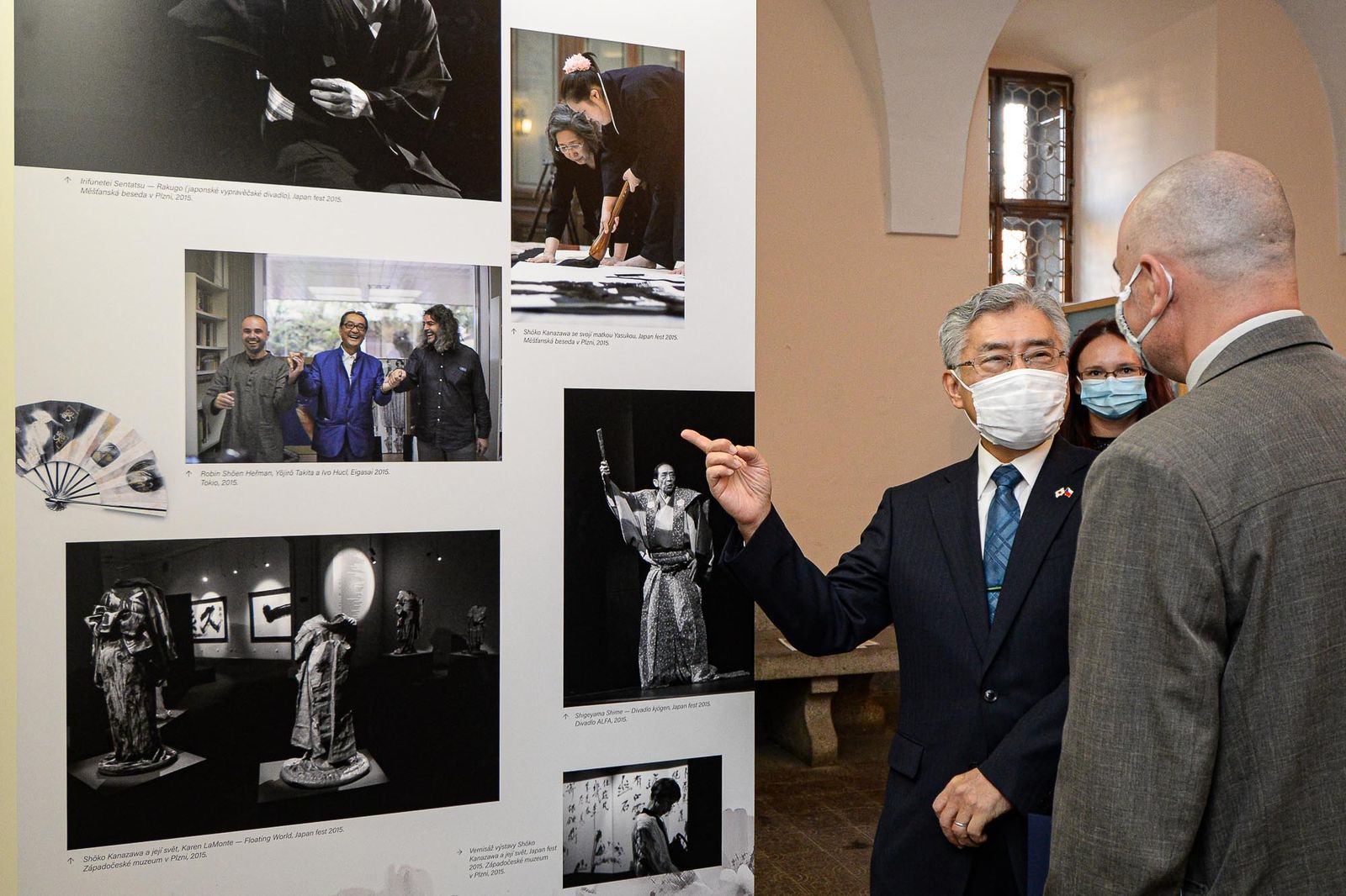 Plzeňská partnerství s Takasaki a Žilinou slaví výročí (foto: M. Pecuch, 17.9.2020)