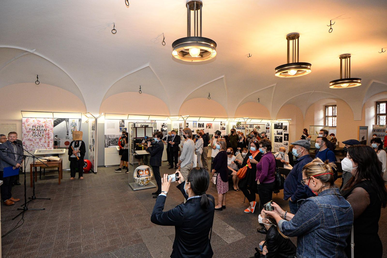 Plzeňská partnerství s Takasaki a Žilinou slaví výročí (foto: M. Pecuch, 17.9.2020)