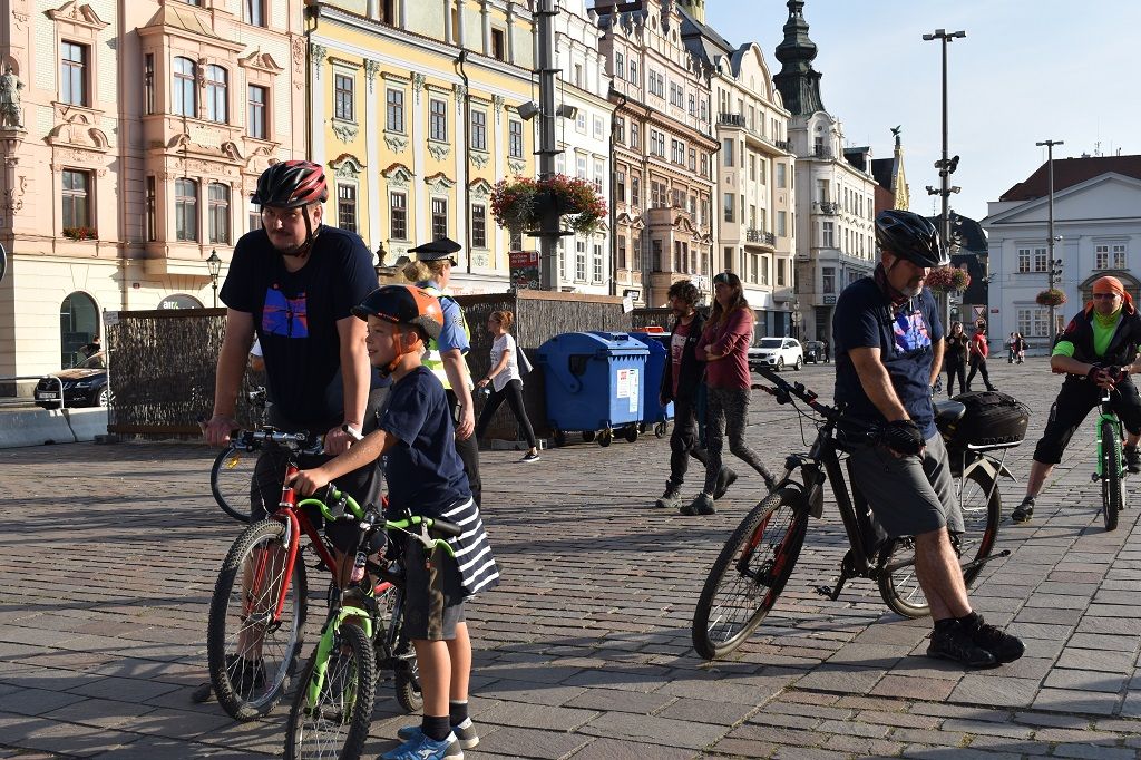 Cyklojízda v Plzni(foto: H. Josefová, 22.9.2020)