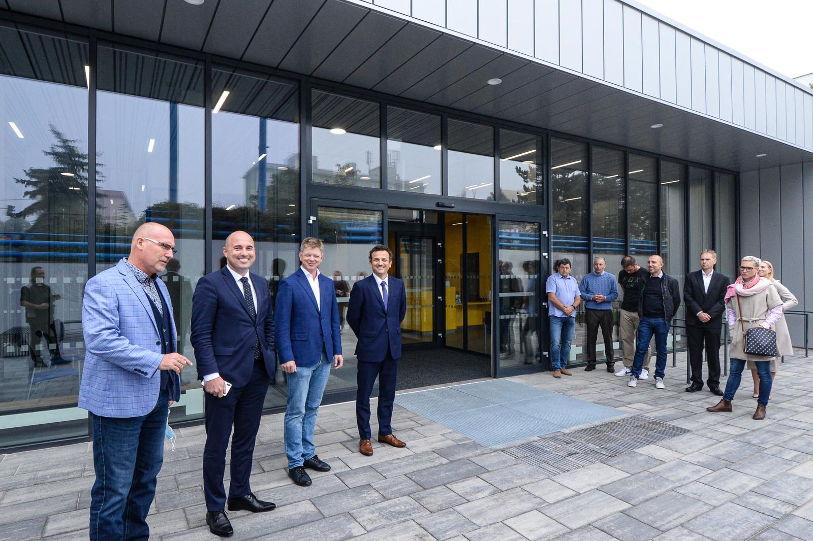 Návštěvníky bazénu na Slovanech čeká větší komfort (foto: M. Pecuch, 1.10.2020)