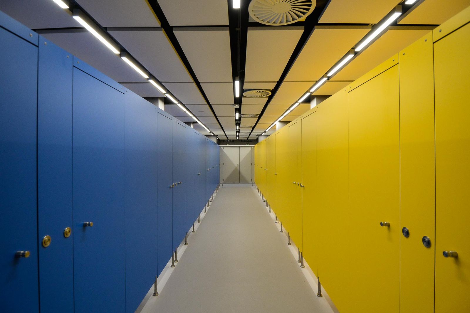 Návštěvníky bazénu na Slovanech čeká větší komfort (foto: M. Pecuch, 1.10.2020)