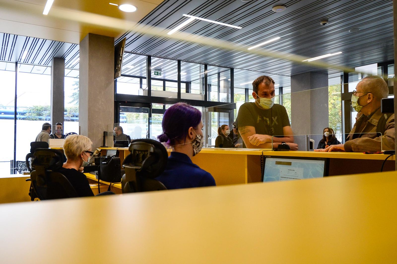 Návštěvníky bazénu na Slovanech čeká větší komfort (foto: M. Pecuch, 1.10.2020)