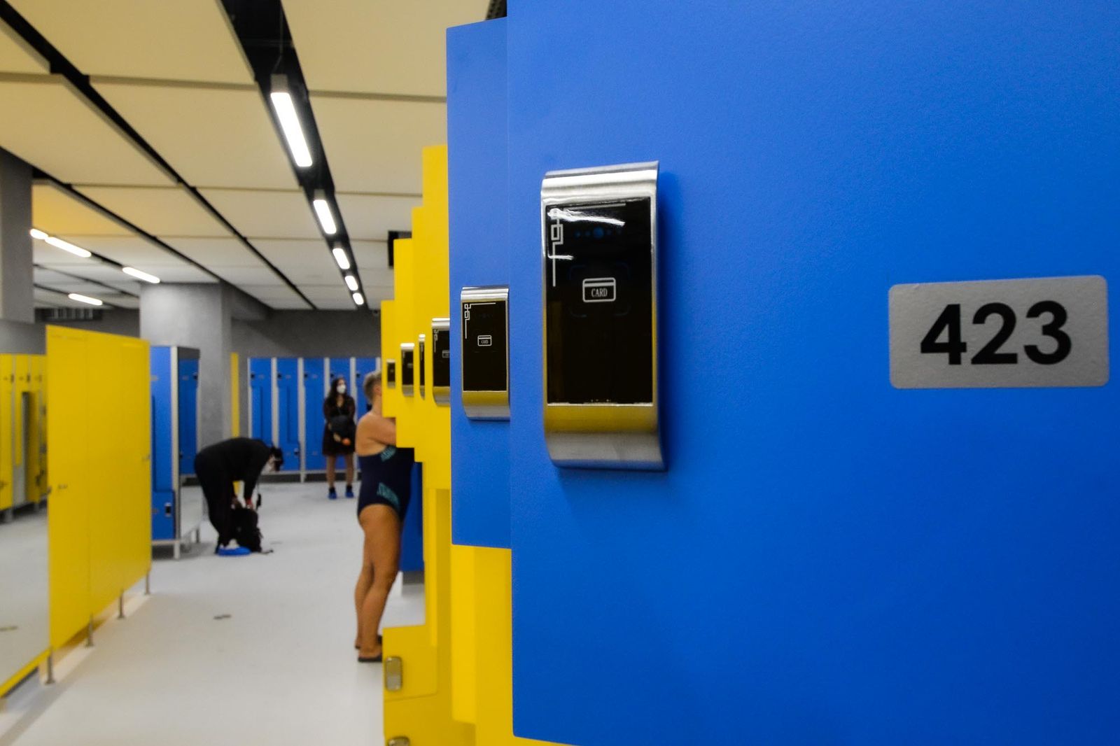 Návštěvníky bazénu na Slovanech čeká větší komfort (foto: M. Pecuch, 1.10.2020)