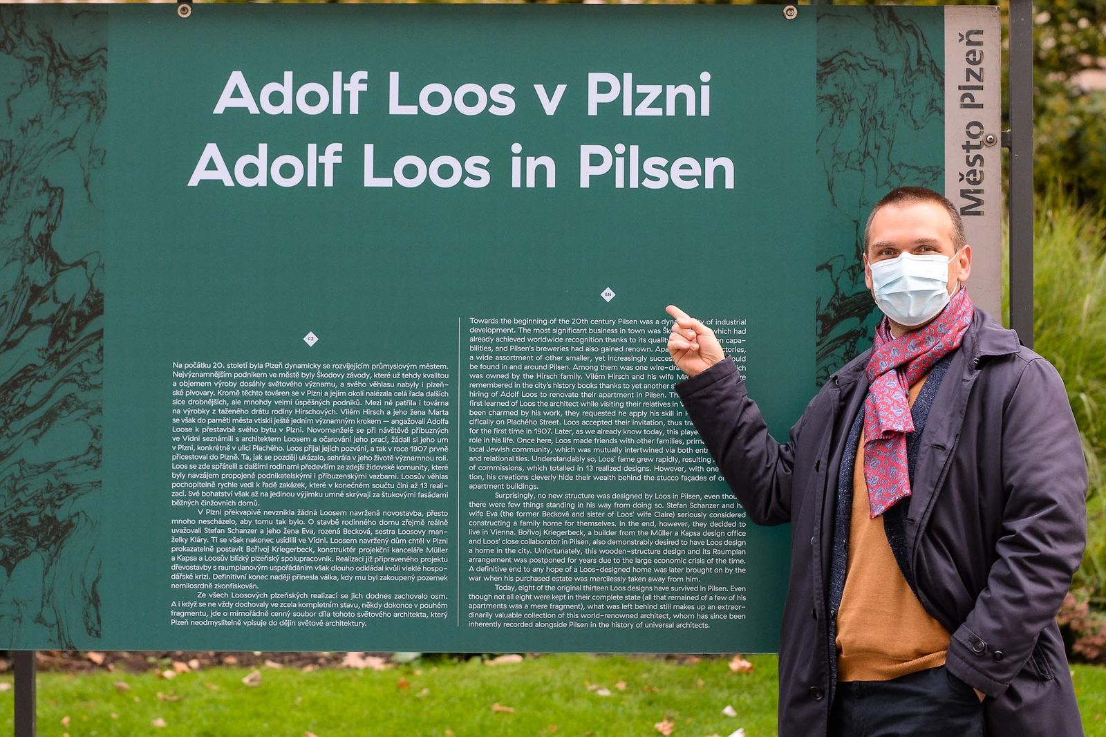 Adolf Loos: Skrytě. Utajené klenoty moderní architektury (foto: M. Pecuch, 5.10.2020)