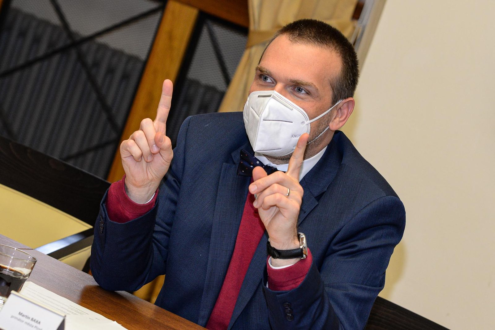 Přijetí nového šéfa Škoda Doosan Power (foto: M. Pecuch, 13.10.2020)