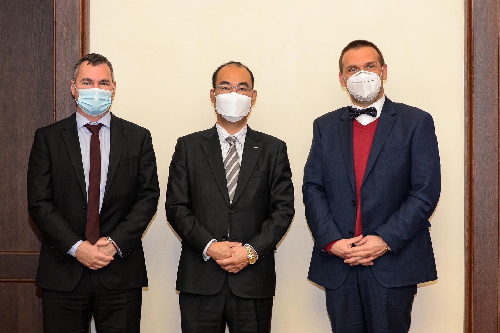 Přijetí nového šéfa Škoda Doosan Power (foto: M. Pecuch, 13.10.2020)