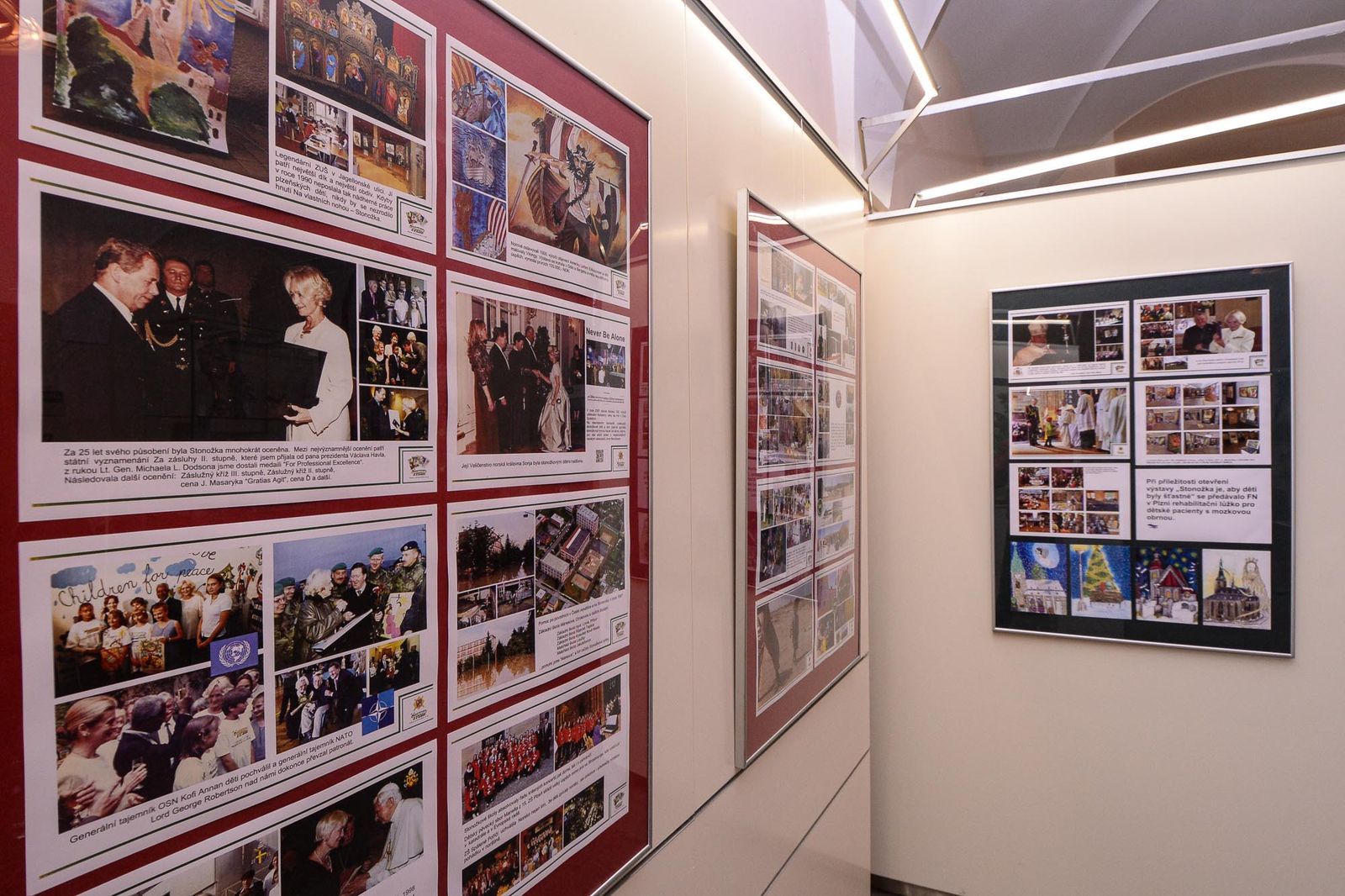 Divné jaro očima dětí: Plzeň přivítala Stonožku a dětská výtvarná díla (foto: M. Pecuch, 26.10.2020)