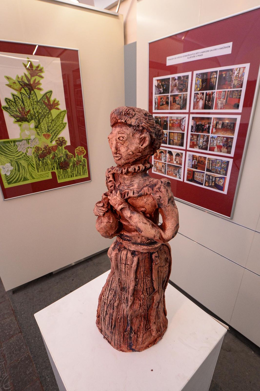 Divné jaro očima dětí: Plzeň přivítala Stonožku a dětská výtvarná díla (foto: M. Pecuch, 26.10.2020)