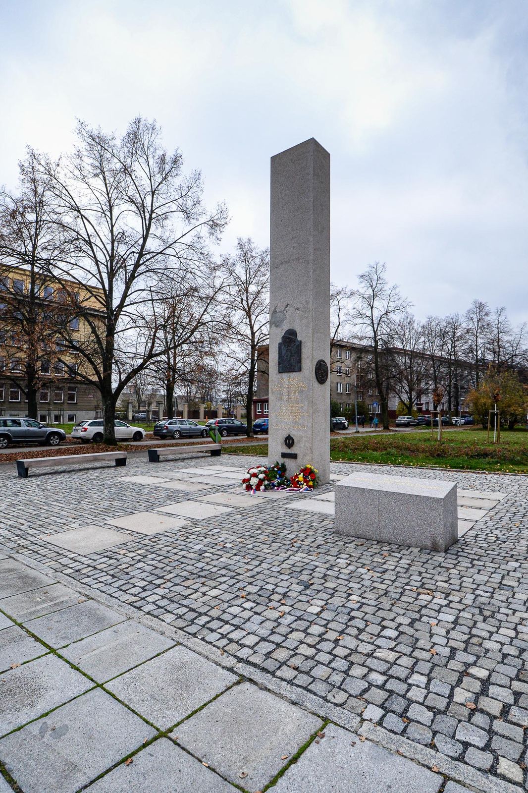 Plzeň si připomněla válečné veterány (foto: M. Pecuch, 11.11.2020)