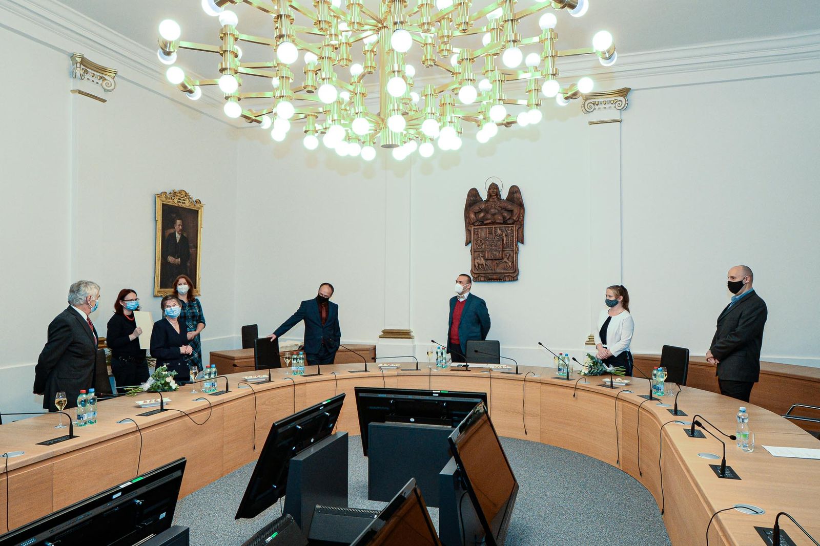 Cenu města Plzně získal vědec Jindřich Matoušek (foto: M. Pecuch, 24.11.2020)