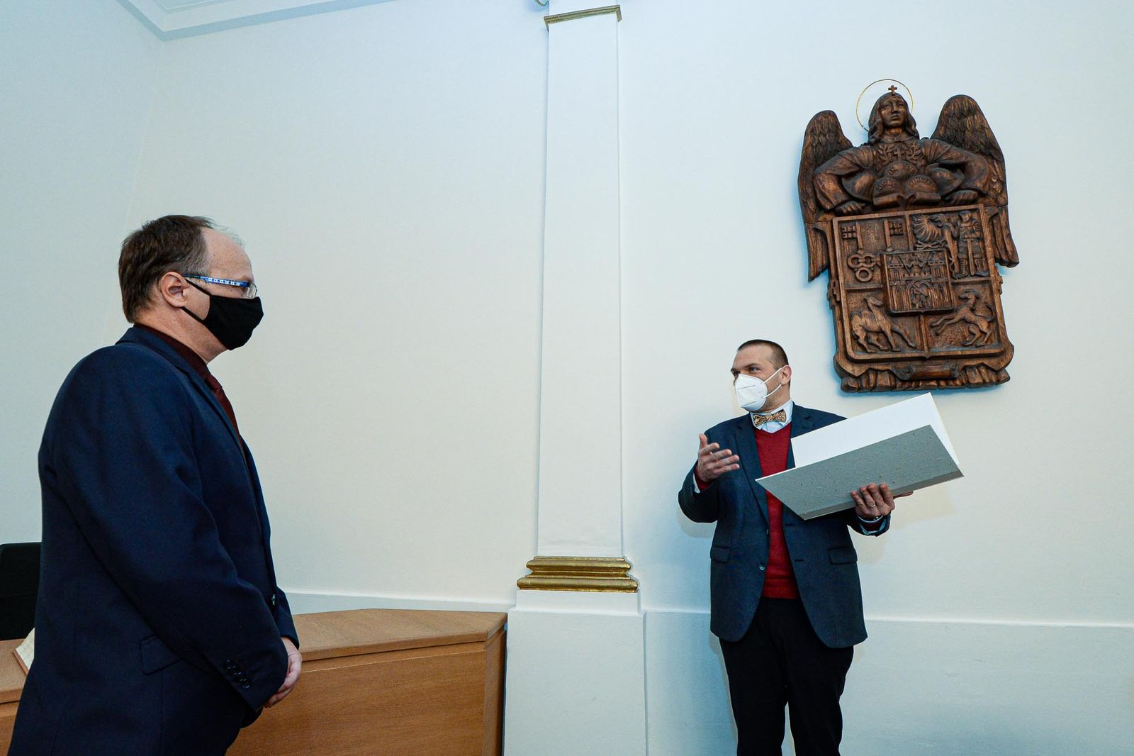 Cenu města Plzně získal vědec Jindřich Matoušek (foto: M. Pecuch, 24.11.2020)