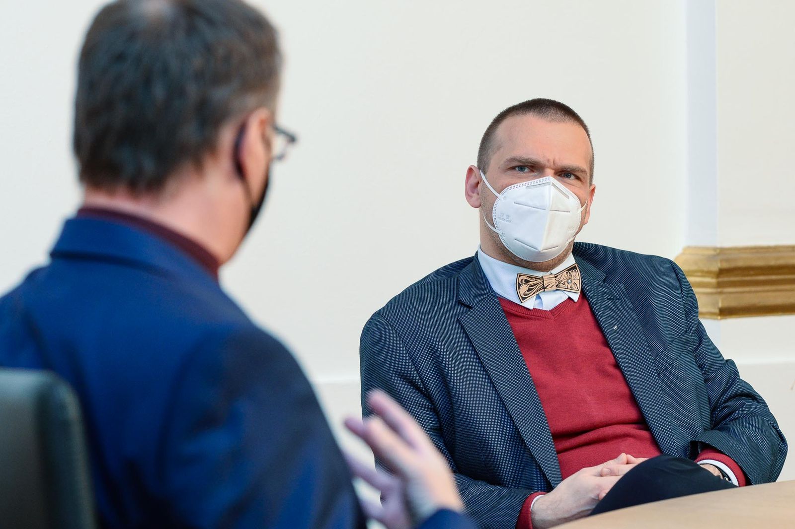 Cenu města Plzně získal vědec Jindřich Matoušek (foto: M. Pecuch, 24.11.2020)