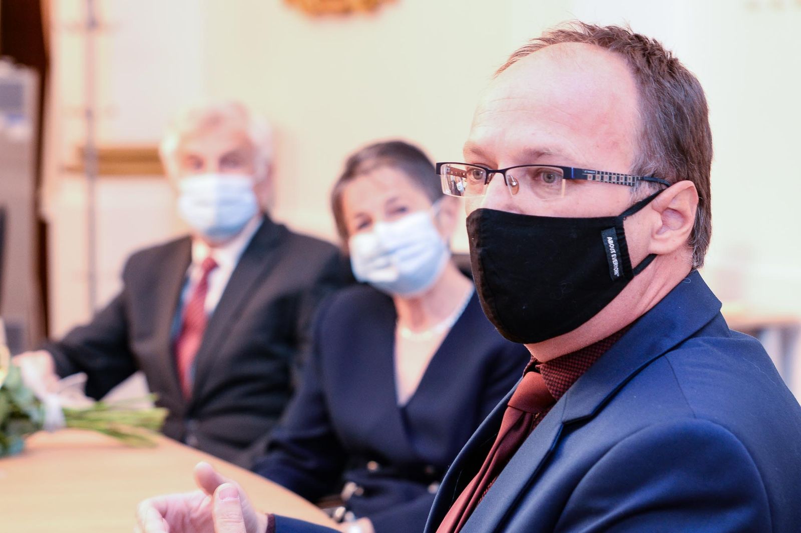 Cenu města Plzně získal vědec Jindřich Matoušek (foto: M. Pecuch, 24.11.2020)