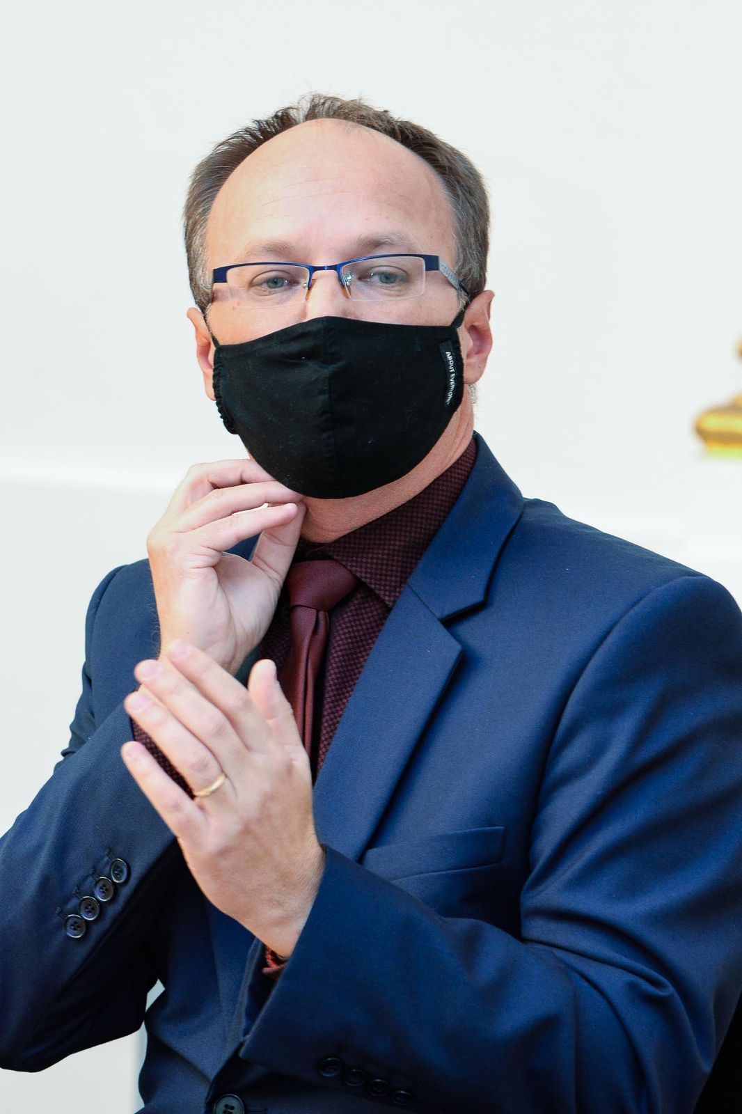 Cenu města Plzně získal vědec Jindřich Matoušek (foto: M. Pecuch, 24.11.2020)