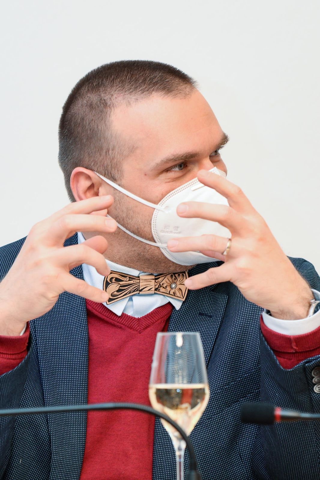 Cenu města Plzně získal vědec Jindřich Matoušek (foto: M. Pecuch, 24.11.2020)