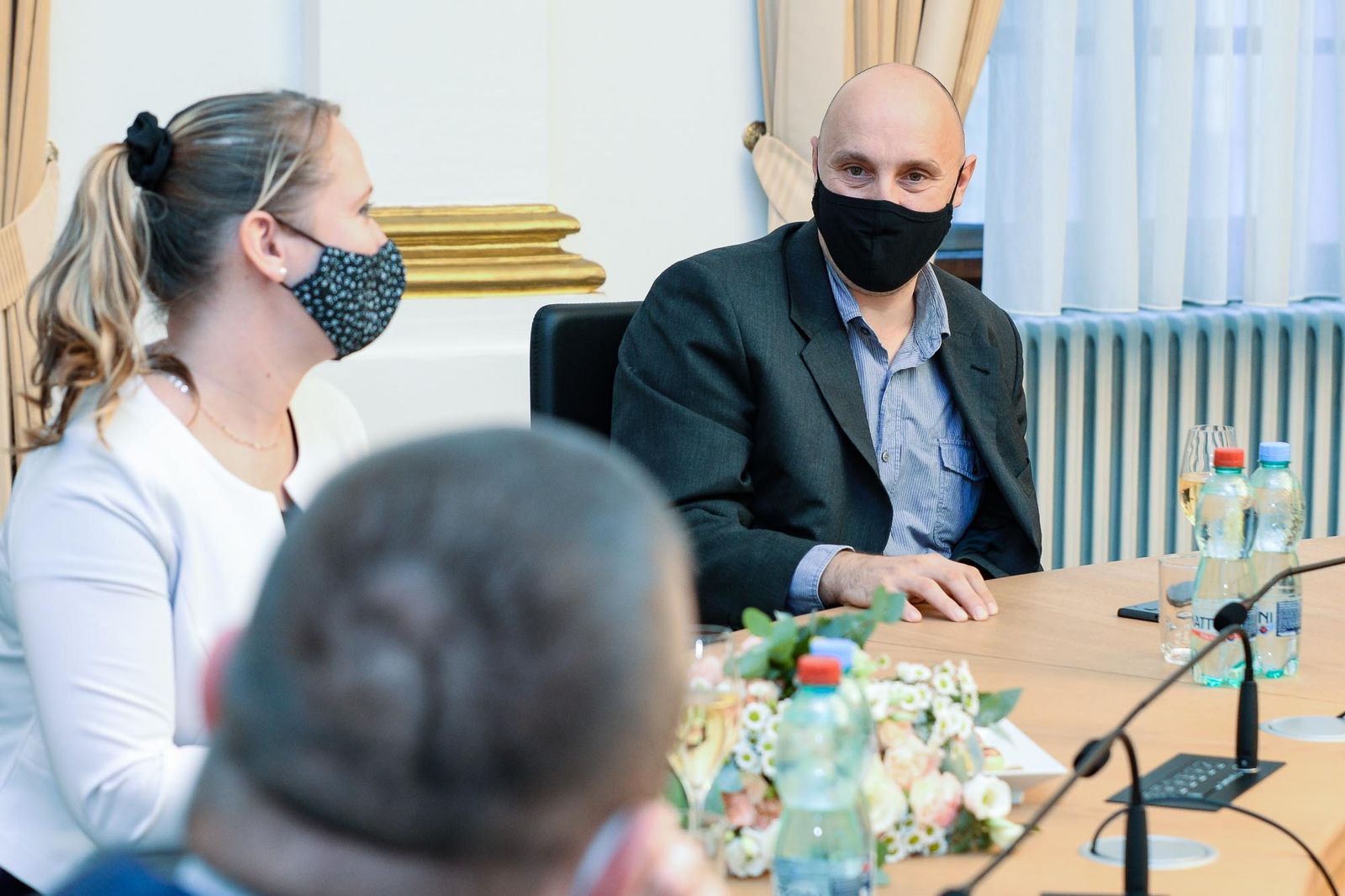 Cenu města Plzně získal vědec Jindřich Matoušek (foto: M. Pecuch, 24.11.2020)