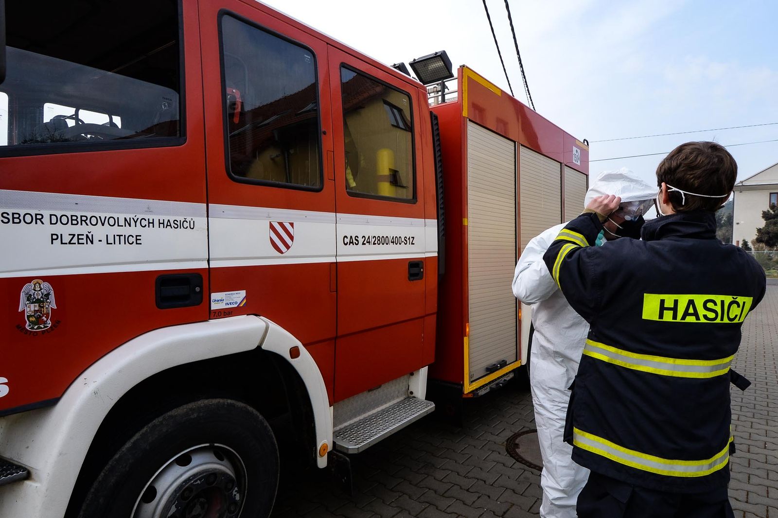 Plzeň plošně dezinfikuje vnější veřejné prostory (ilustrační foto z MO Plzeň 10-Lhota a Borský park: M. Pecuch, 8.3.2021)