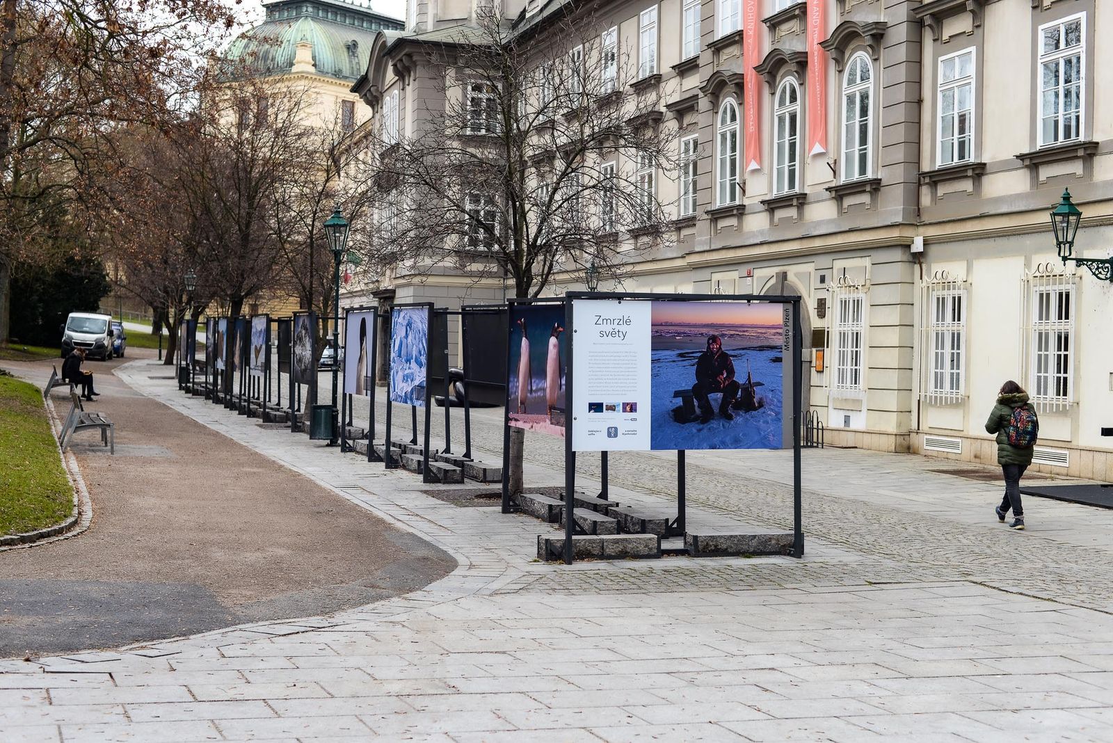 Výstava Zmrzlé světy (foto: M. Pecuch, 12.3.2021)