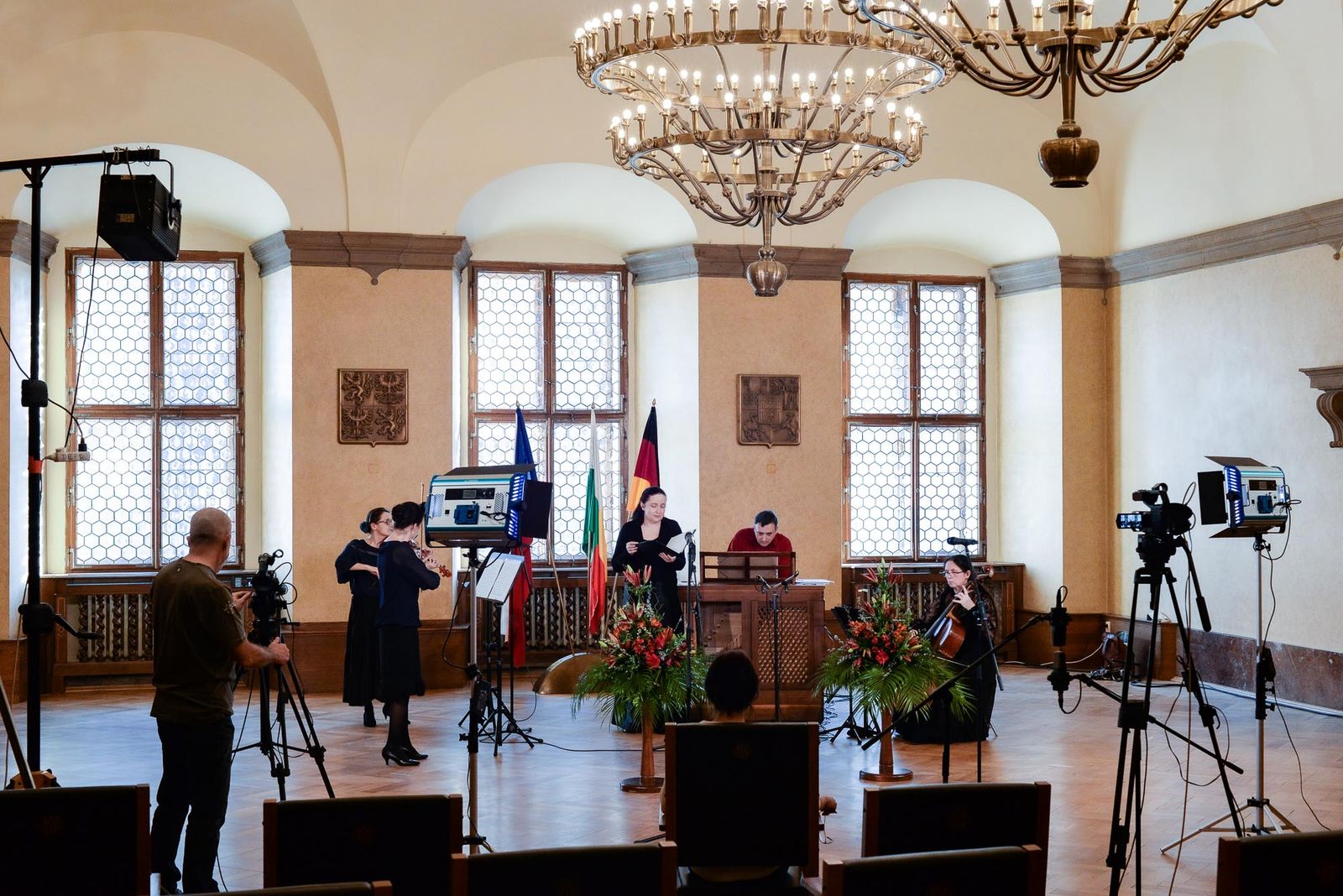 Velikonoční koncert spojil Plzeň s partnerským městem Regensburg (foto: M. Pecuch, 28.3.2021)