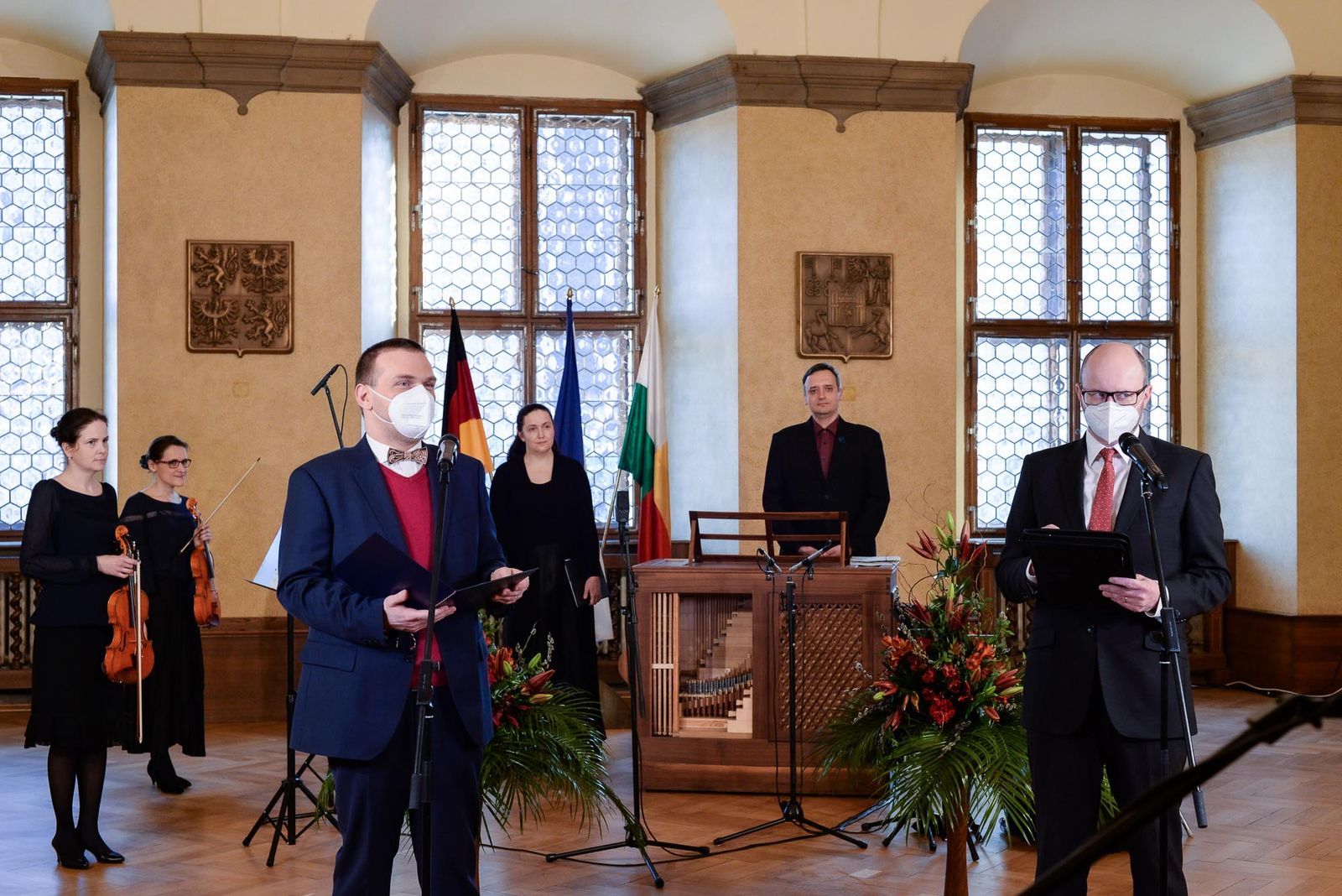 Velikonoční koncert spojil Plzeň s partnerským městem Regensburg (foto: M. Pecuch, 28.3.2021)