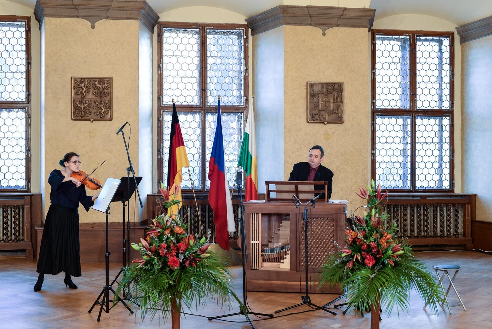 Velikonoční koncert spojil Plzeň s partnerským městem Regensburg (foto: M. Pecuch, 28.3.2021)