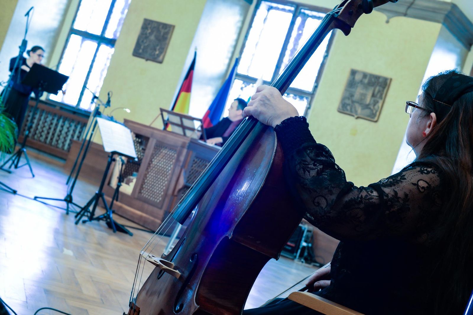 Velikonoční koncert spojil Plzeň s partnerským městem Regensburg (foto: M. Pecuch, 28.3.2021)