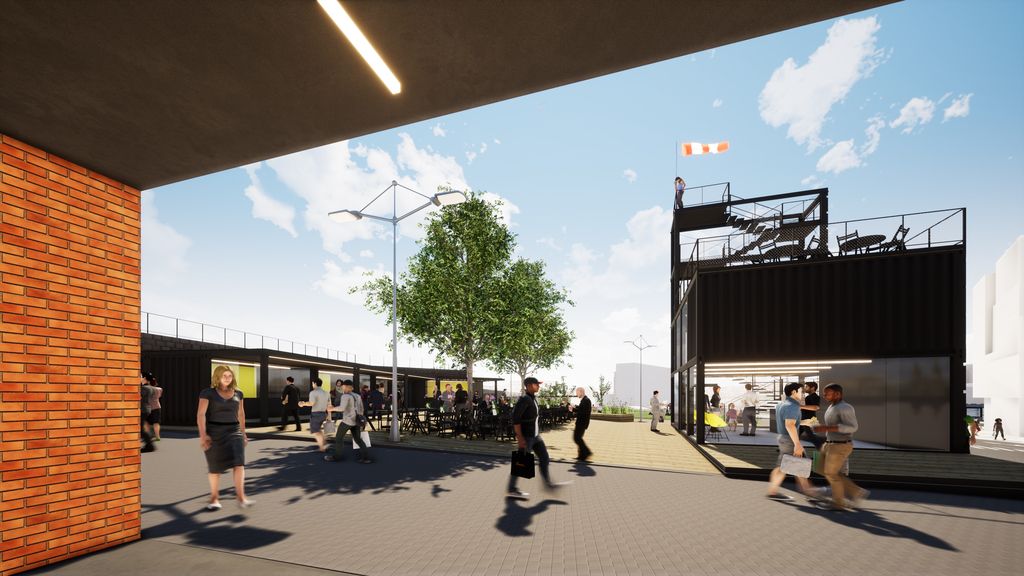 Plzeň bude mít novou vstupní bránu do města u Hlavního nádraží (foto: M. Pecuch, 23.3.2021)