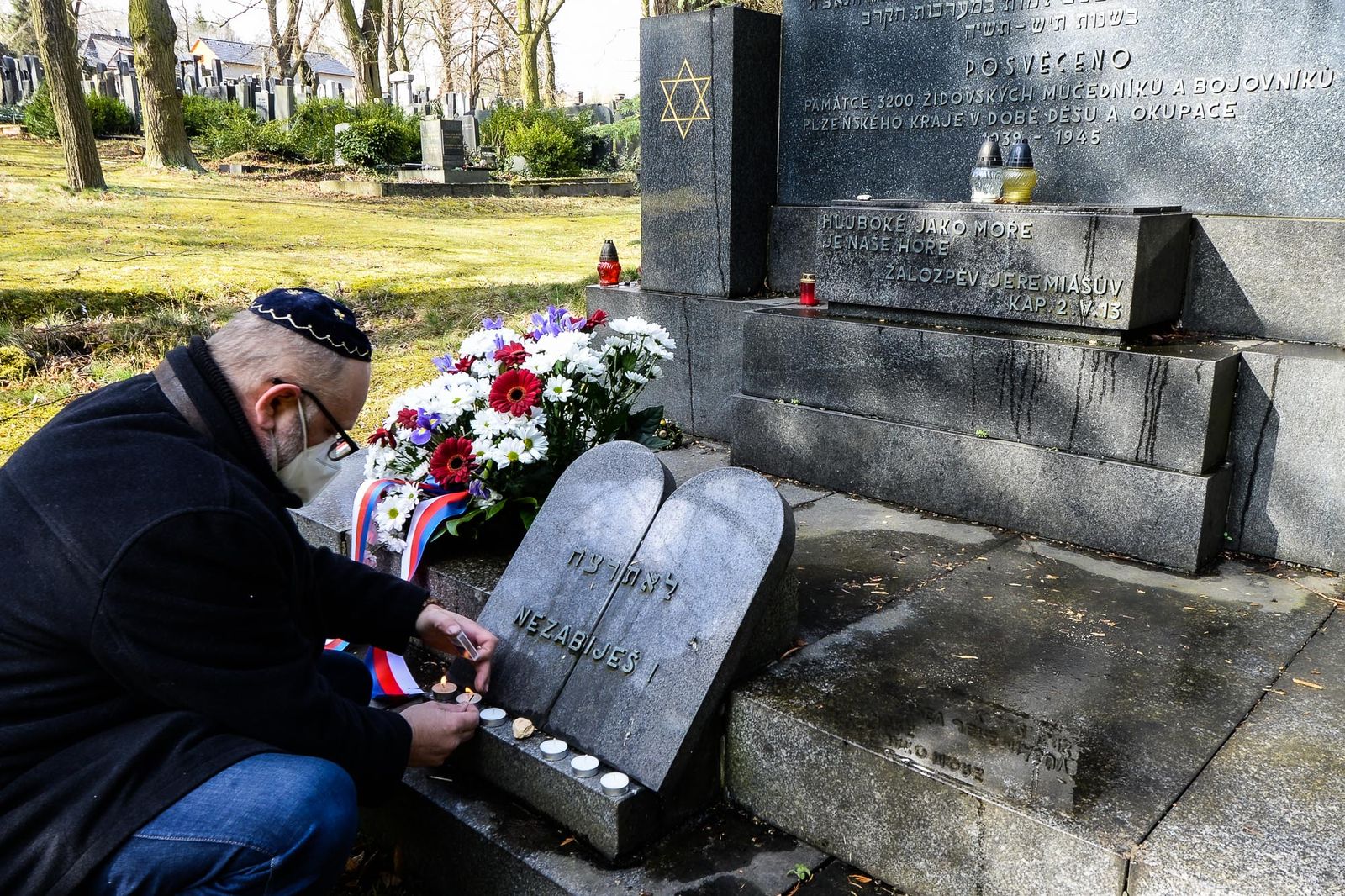 Vzpomínka na oběti holocaustu