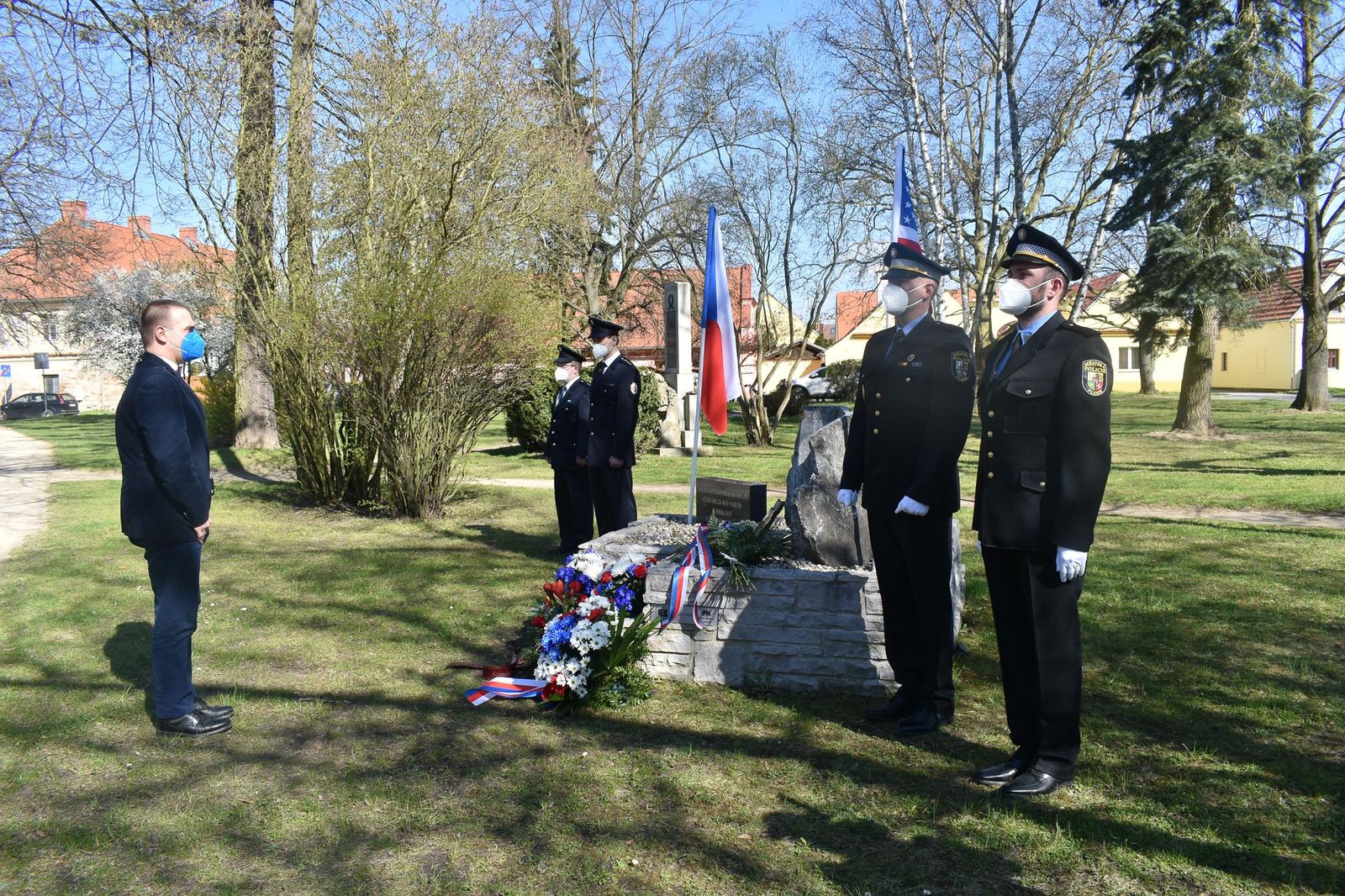 Slavnosti svobody 2021 - Pietní akty v Křimicích