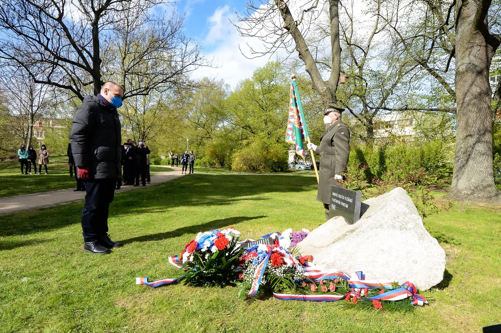 Slavnosti svobody 2021 - Pietní akty na nám. Míru / Studio Měšťanská beseda