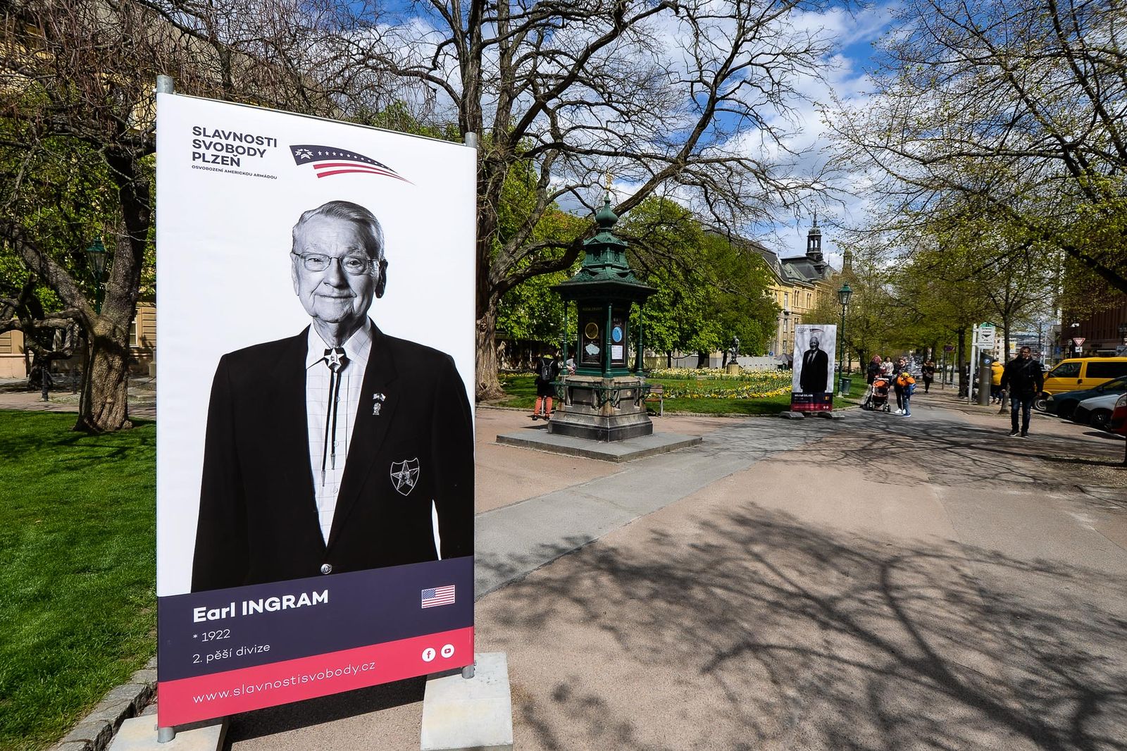 Slavnosti svobody 2021 - Pietní akty na nám. Míru / Studio Měšťanská beseda (foto: M. Pecuch, 5.5.2021)