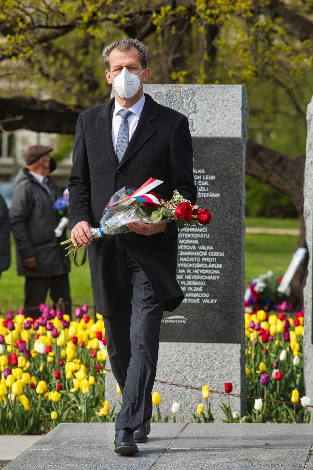 Slavnosti svobody 2021 - Pietní akty (foto: R. Muchka, 5.5.2021)