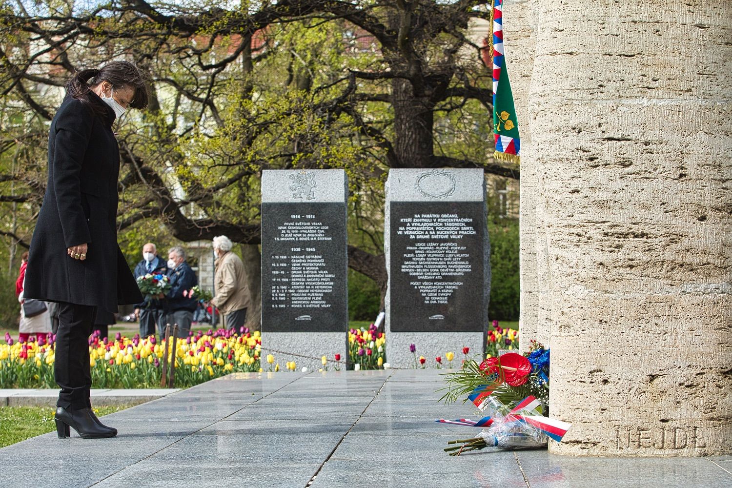 Slavnosti svobody 2021 - Pietní akty (foto: R. Muchka, 5.5.2021)