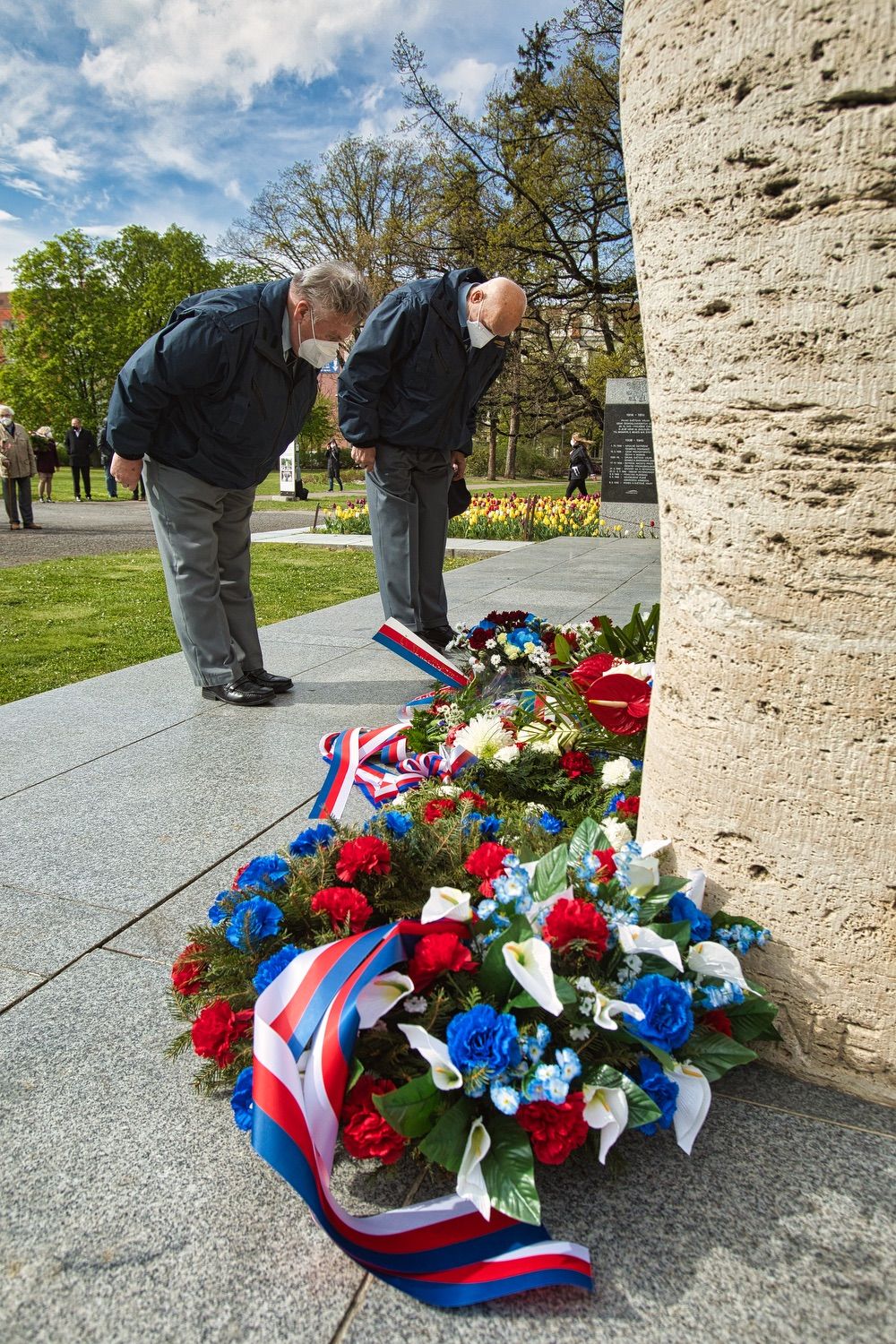 Slavnosti svobody 2021 - Pietní akty (foto: R. Muchka, 5.5.2021)