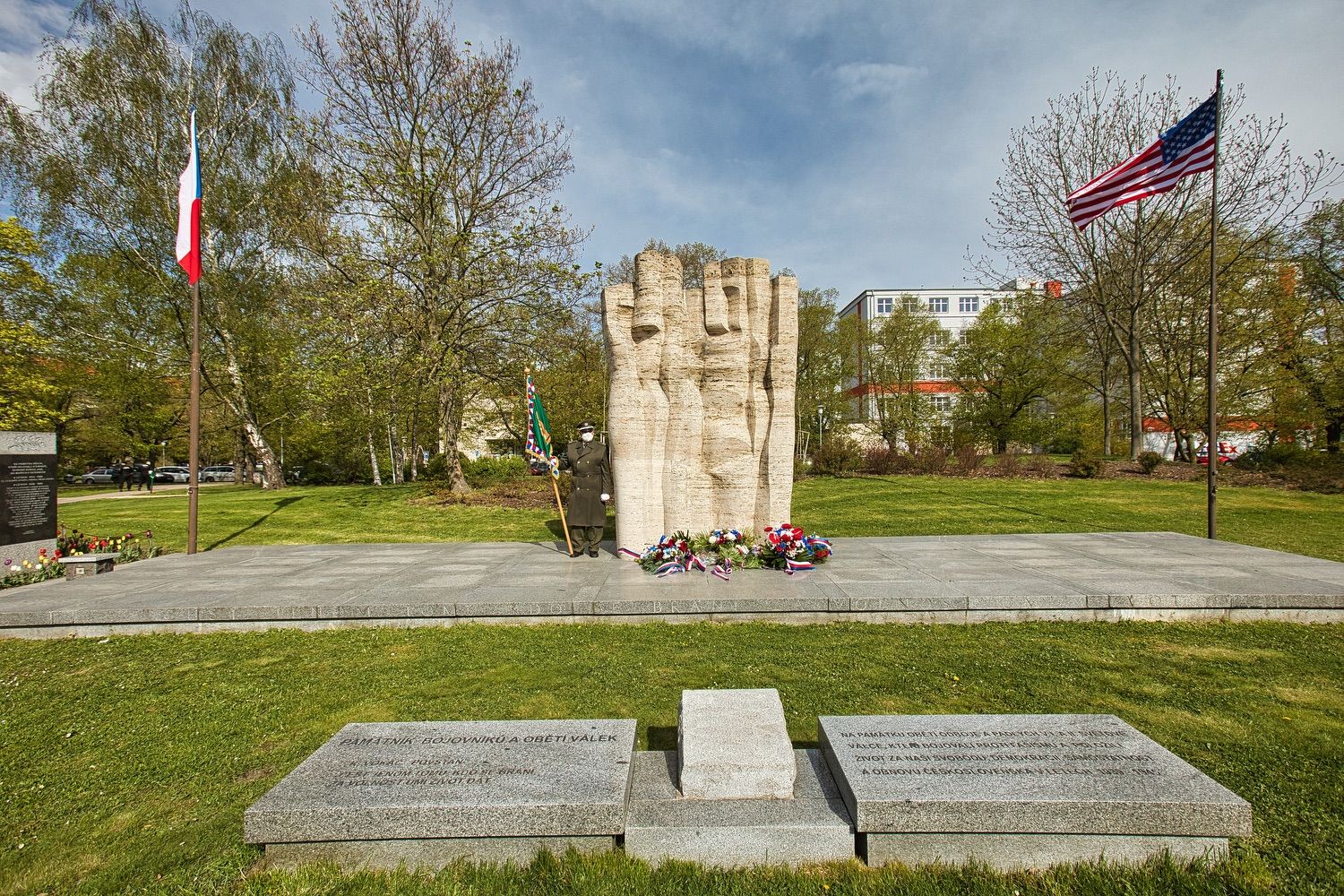 Slavnosti svobody 2021 - Pietní akty (foto: R. Muchka, 5.5.2021)