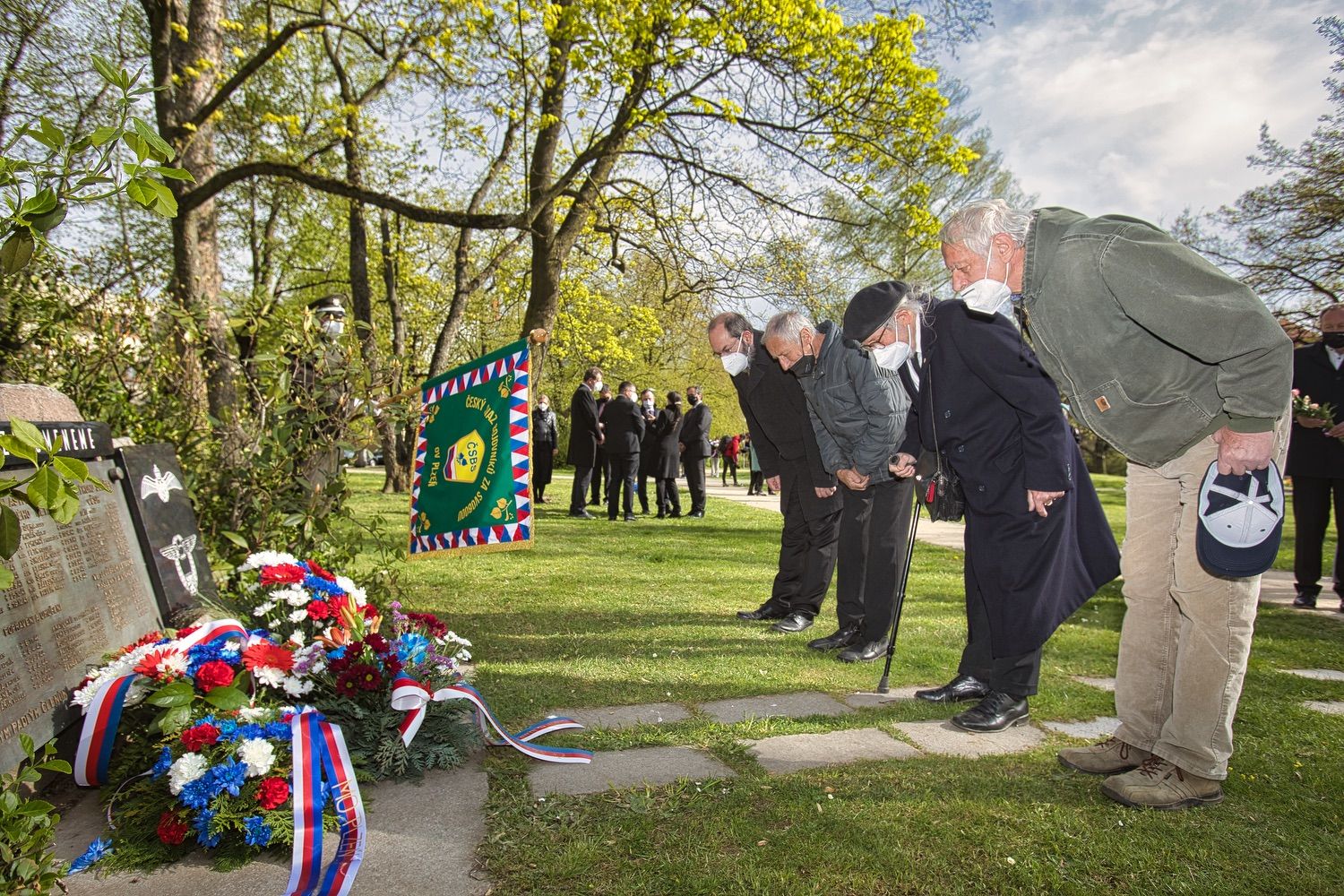 Slavnosti svobody 2021 - Pietní akty (foto: R. Muchka, 5.5.2021)