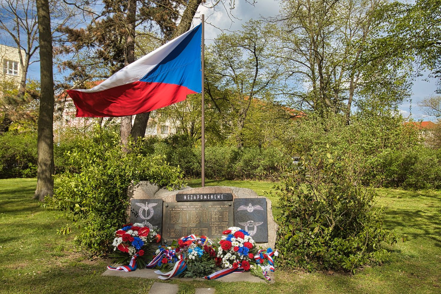 Slavnosti svobody 2021 - Pietní akty (foto: R. Muchka, 5.5.2021)