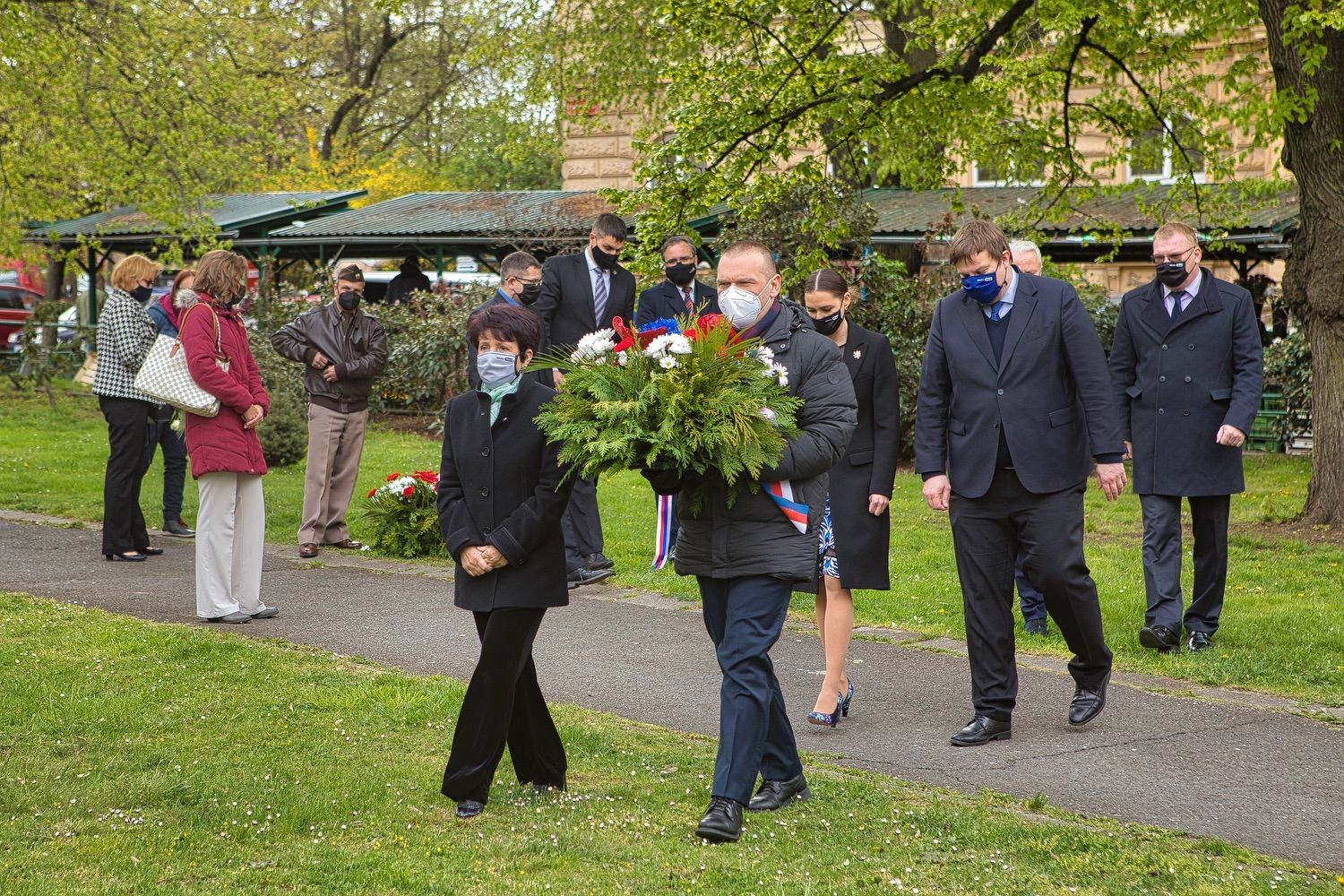 Slavnosti svobody 2021 - Pietní akty 6.5.2021 (foto: R. Muchka / A. Jarošová)