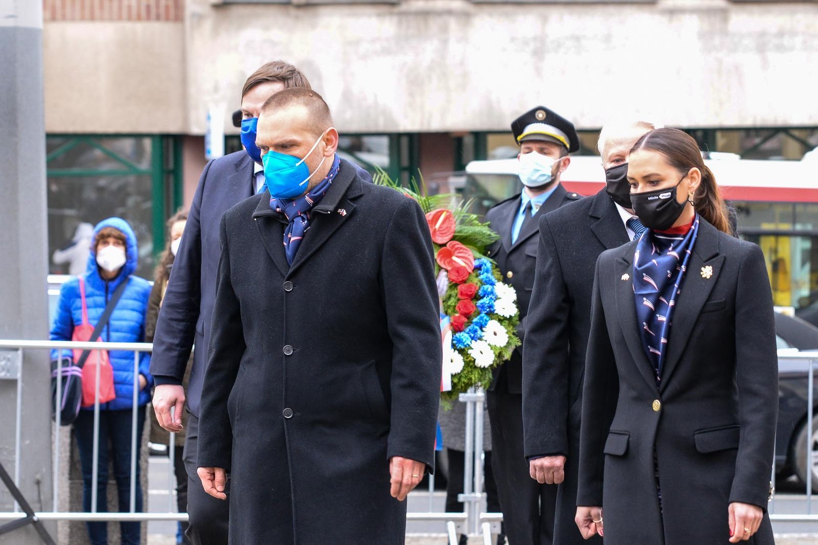 Slavnosti svobody 2021 - Pietní akt Díky, Ameriko! (foto: M. Pecuch, 6.5.2021)