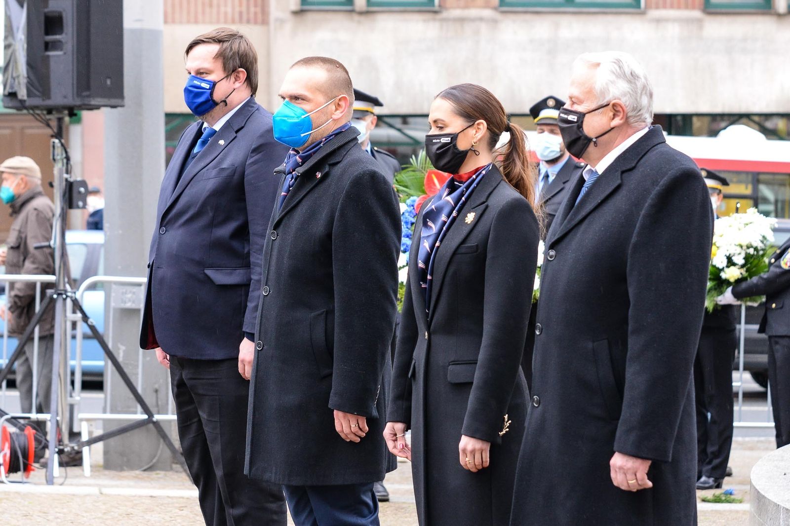 Slavnosti svobody 2021 - Pietní akt Díky, Ameriko! (foto: M. Pecuch, 6.5.2021)