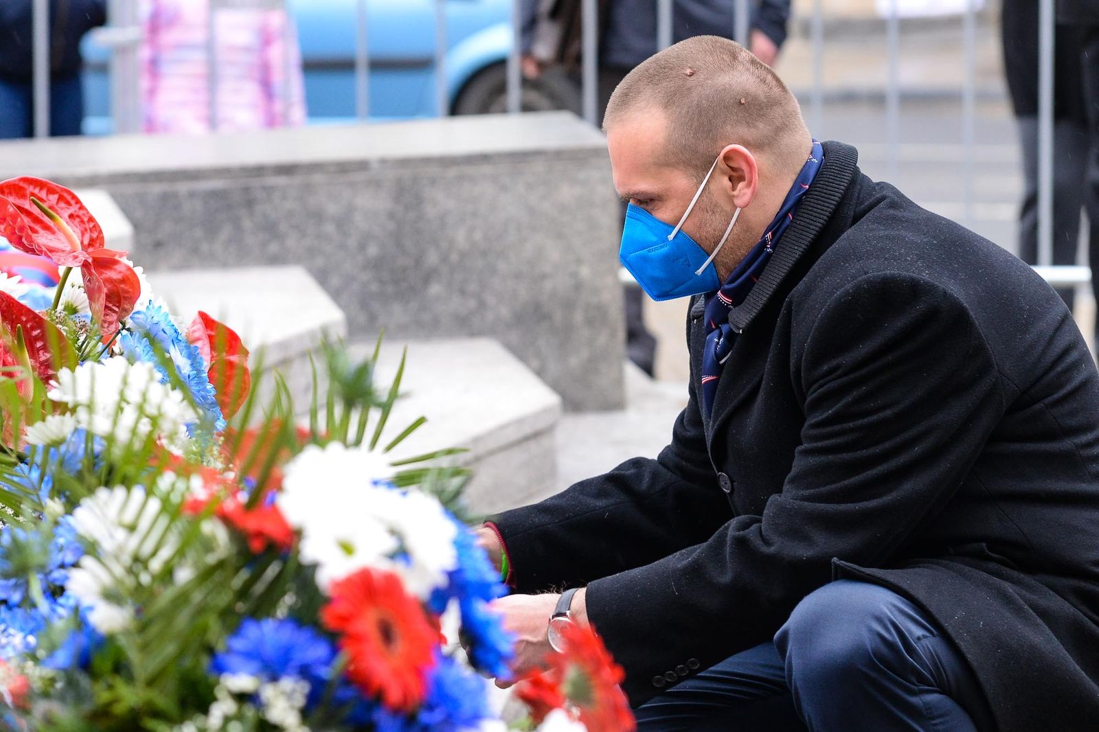 Slavnosti svobody 2021 - Pietní akt Díky, Ameriko! (foto: M. Pecuch, 6.5.2021)