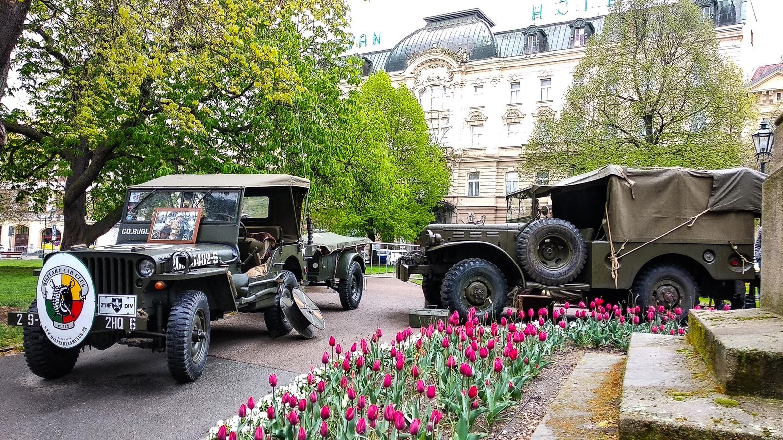 Slavnosti svobody 2021 - Historická vojenská technika (foto: V. Chaloupka / M. Pecuch, 6.-7.5.2021)