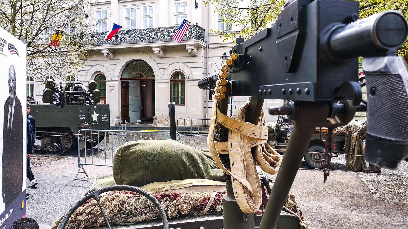 Slavnosti svobody 2021 - Historická vojenská technika (foto: V. Chaloupka / M. Pecuch, 6.-7.5.2021)