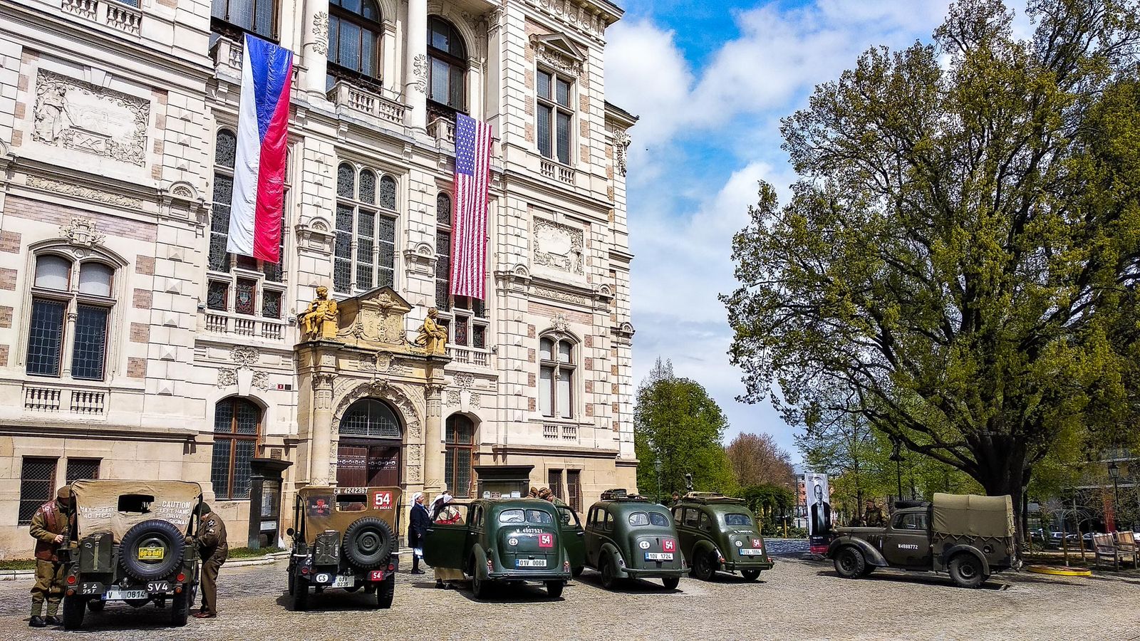 Slavnosti svobody 2021 - Historická vojenská technika (foto: V. Chaloupka / M. Pecuch, 6.-7.5.2021)