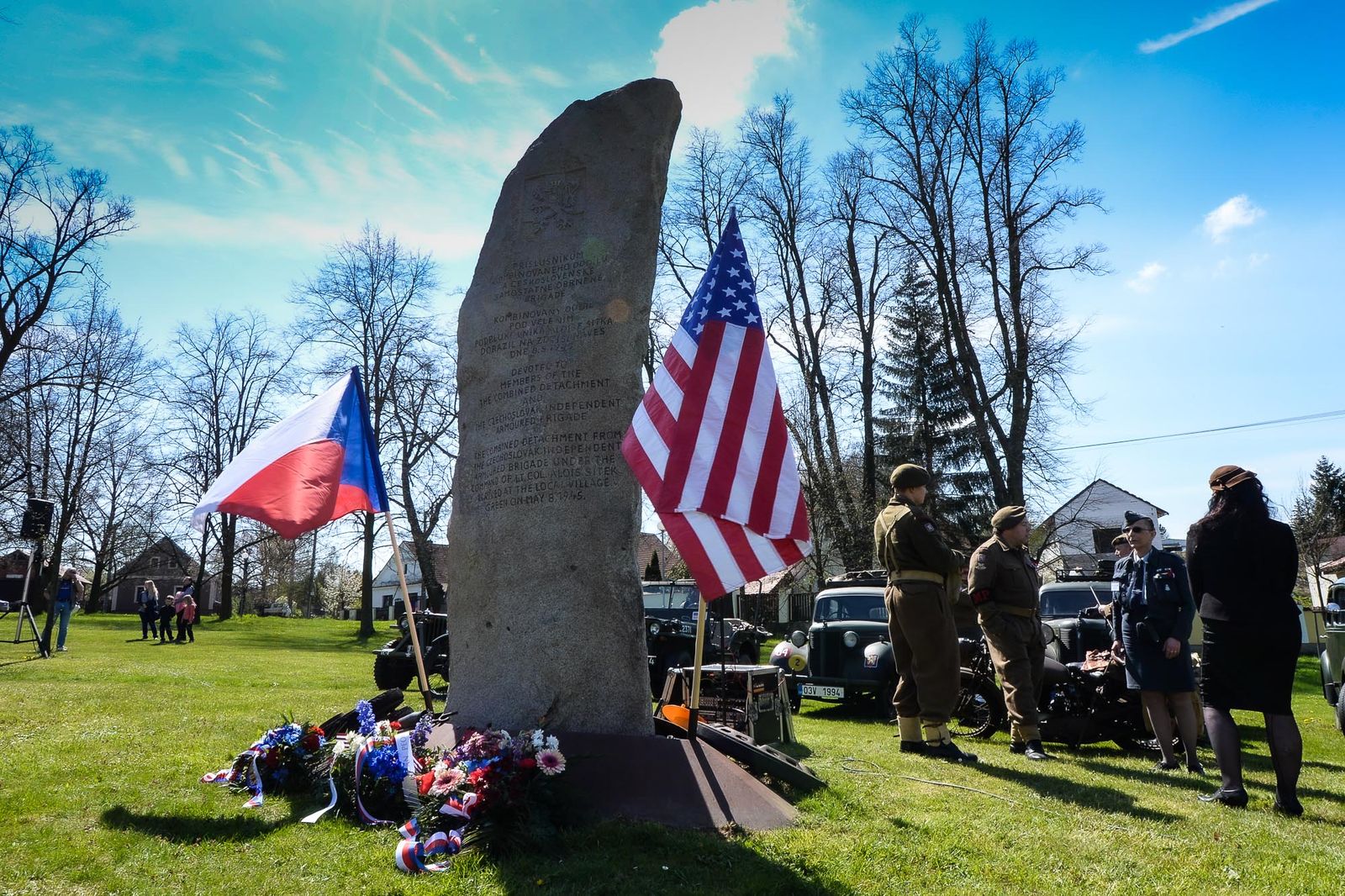 Slavnosti svobody 2021 - Pietní akt v Kyšicích