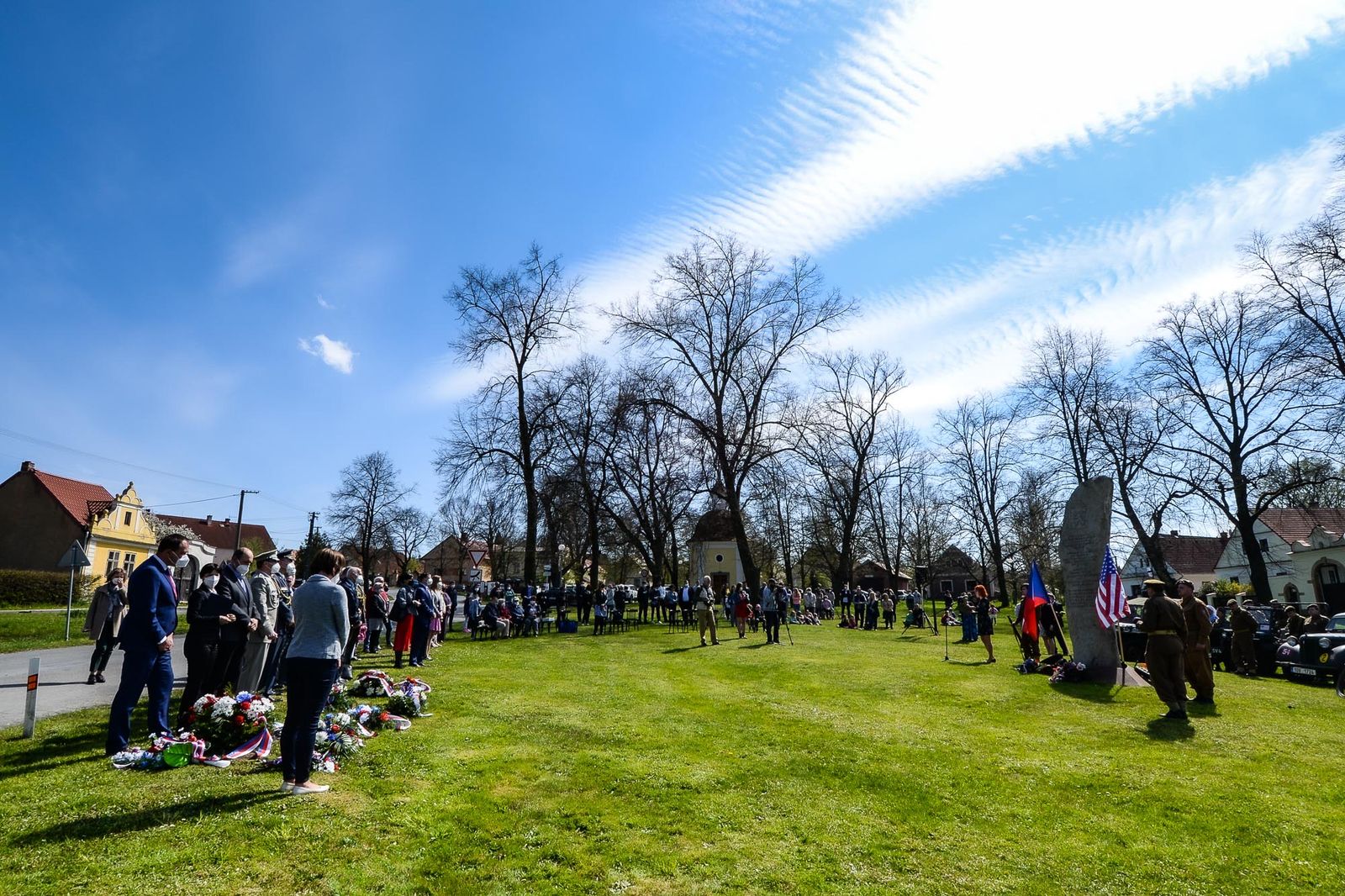 Slavnosti svobody 2021 - Pietní akt v Kyšicích