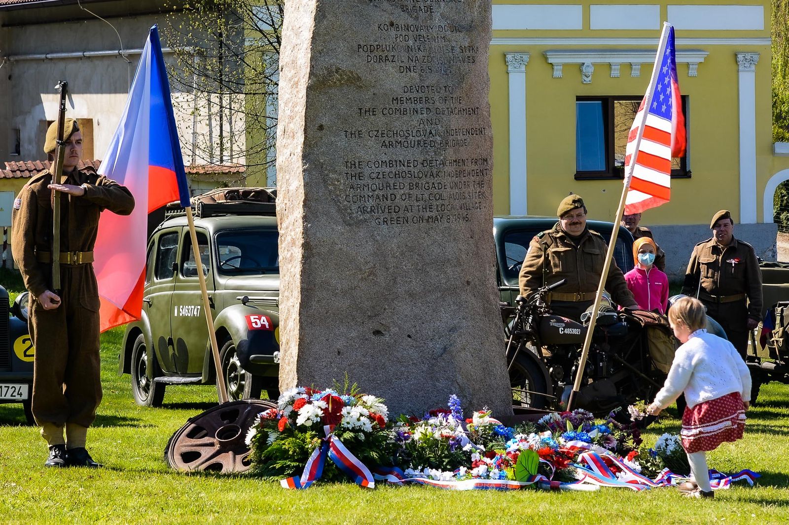 Slavnosti svobody 2021 - Pietní akt v Kyšicích